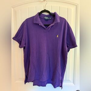 Ralph Lauren Men's Polo in Rich Purple